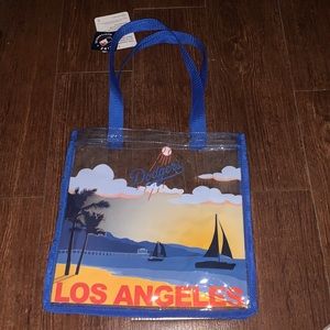 MLB Los Ángeles Dodgers clear  plastic bag